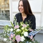 didelė gėlių puokštė