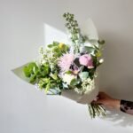 Gėlių puokštė - Brunchas pievoje